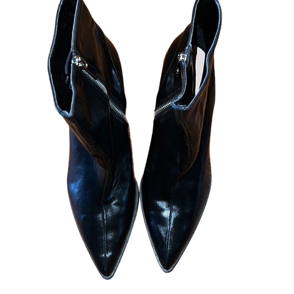 Zara Tradaluc Black Booties Size 9